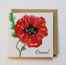 Lataa kuva Galleria-katseluun, Idänunikko -kortti