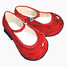 Lataa kuva Galleria-katseluun, Punaiset kengät -kortti